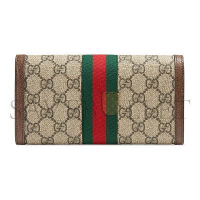 GUCCI OPHIDIA CONTINENTAL WALLET 523153 (19*10*3.5cm)